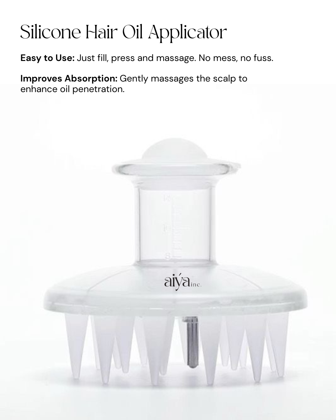 Silicone Hair Oil Applicator