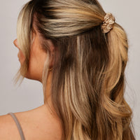 Blonde Silk Hair Scrunchies